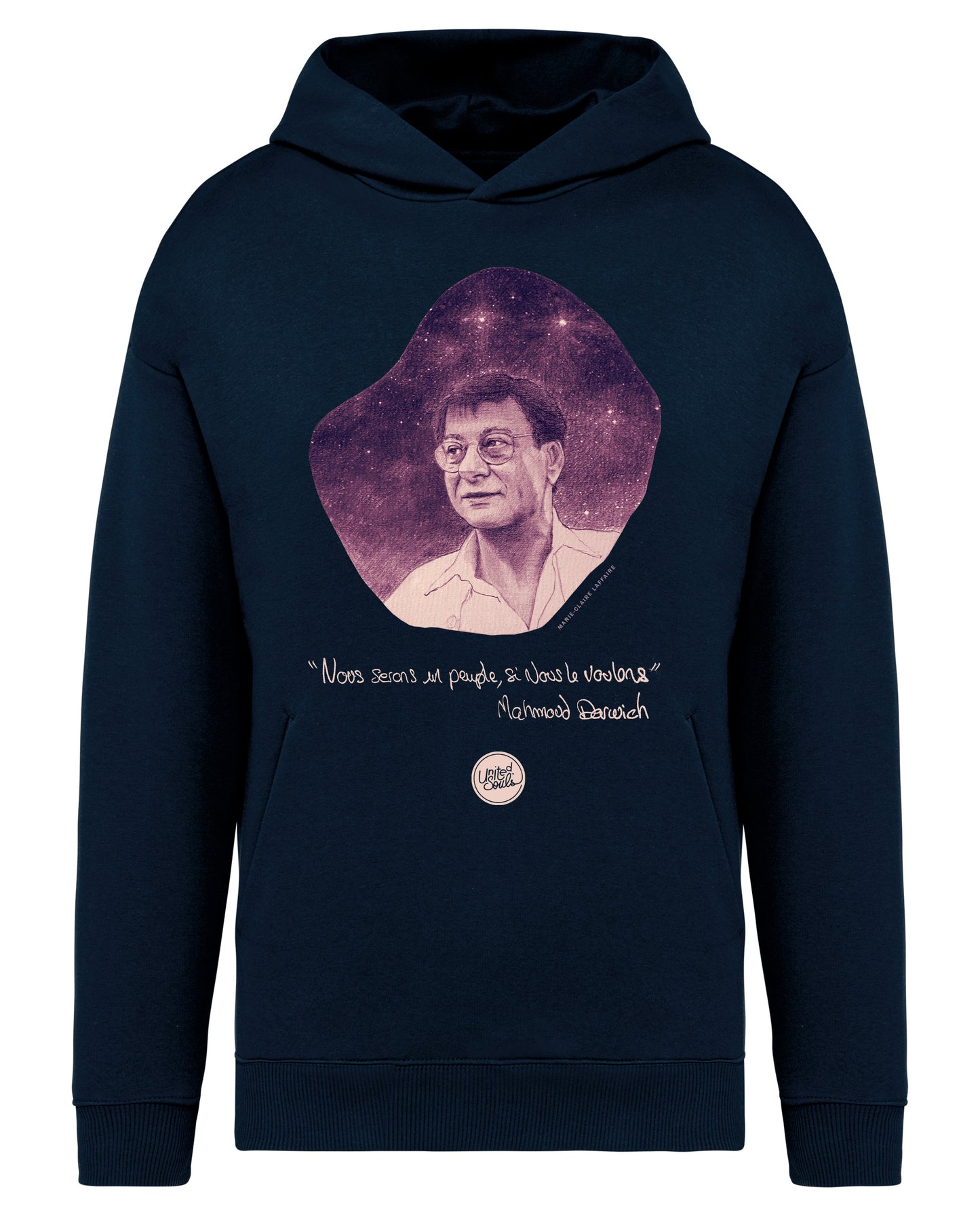 Mahmoud Darwish I Der Unisex Oversized Hoodie