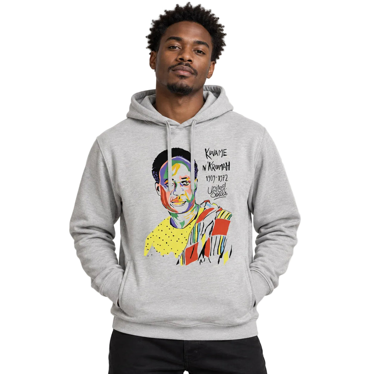 Kwame Nkrumah | Ökologischer Unisex-Kapuzenpullover