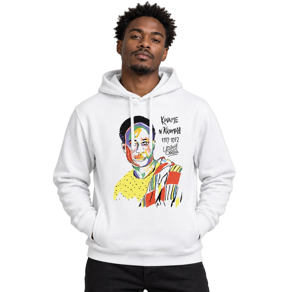 Kwame Nkrumah | Ökologischer Unisex-Kapuzenpullover
