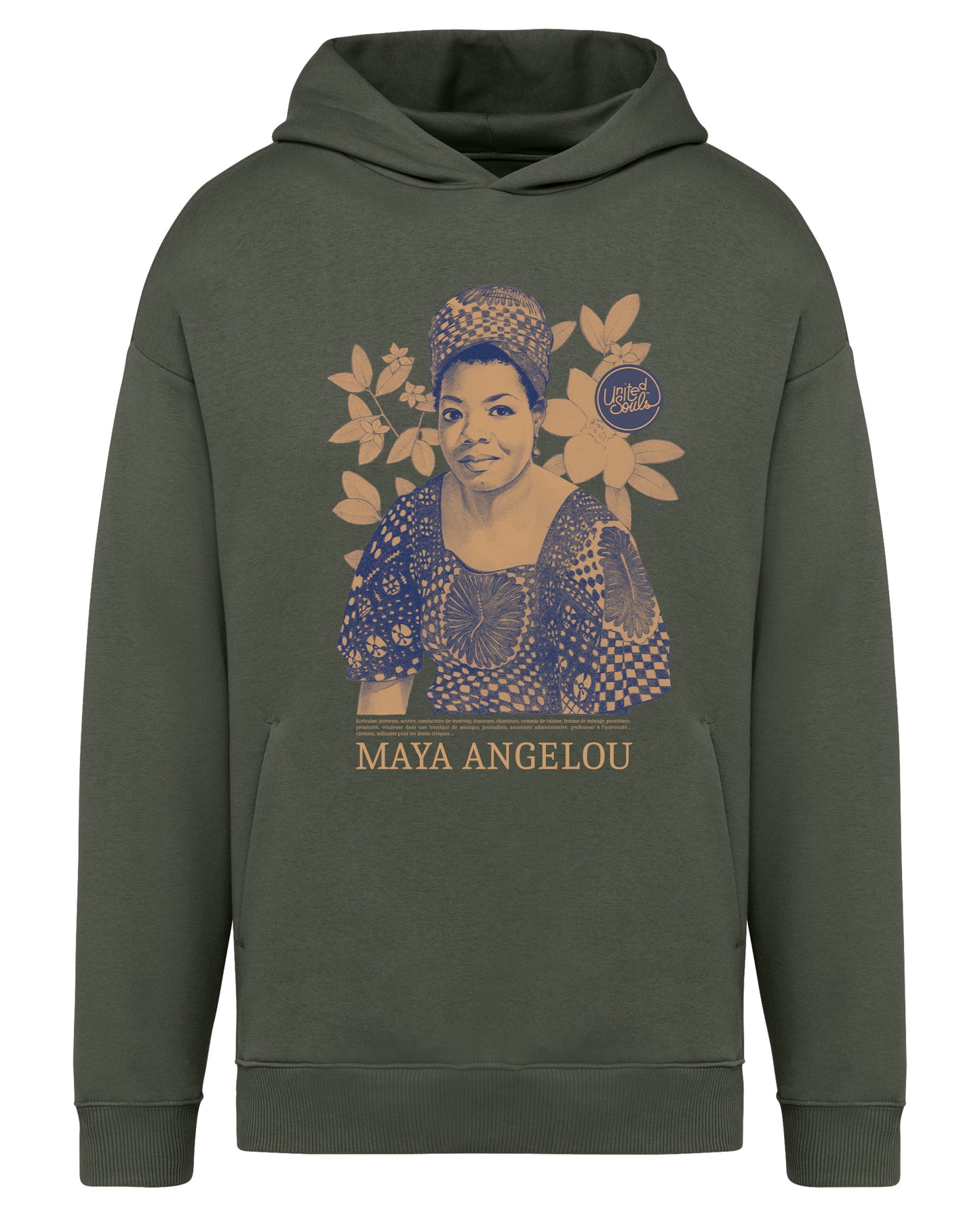 Maya Angelou Color I Der Unisex Oversized Hoodie