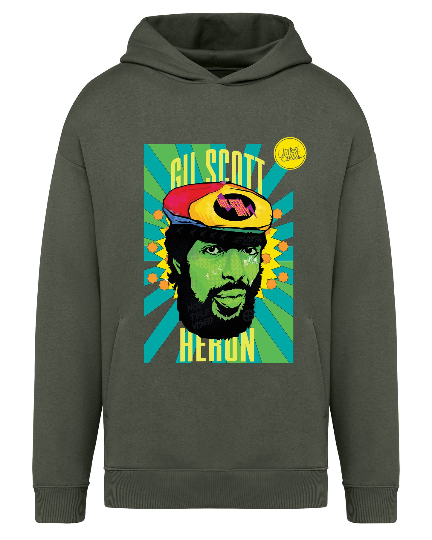 Gil Scott Heron I Der Unisex Oversized Hoodie