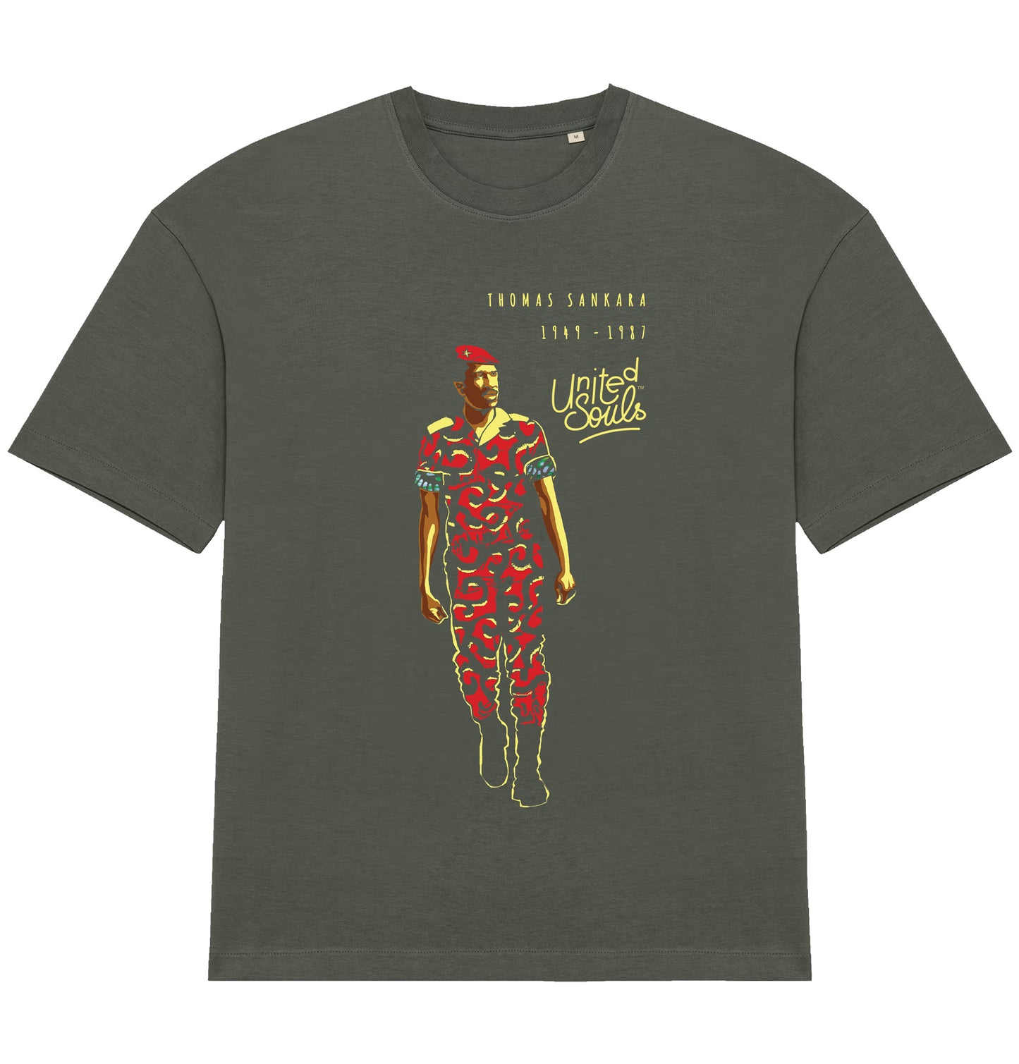 Thomas Sankara I The oversized T-shirt Men