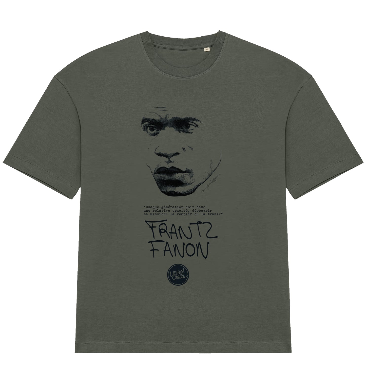 Frantz Fanon I Men's Oversized T-shirt 