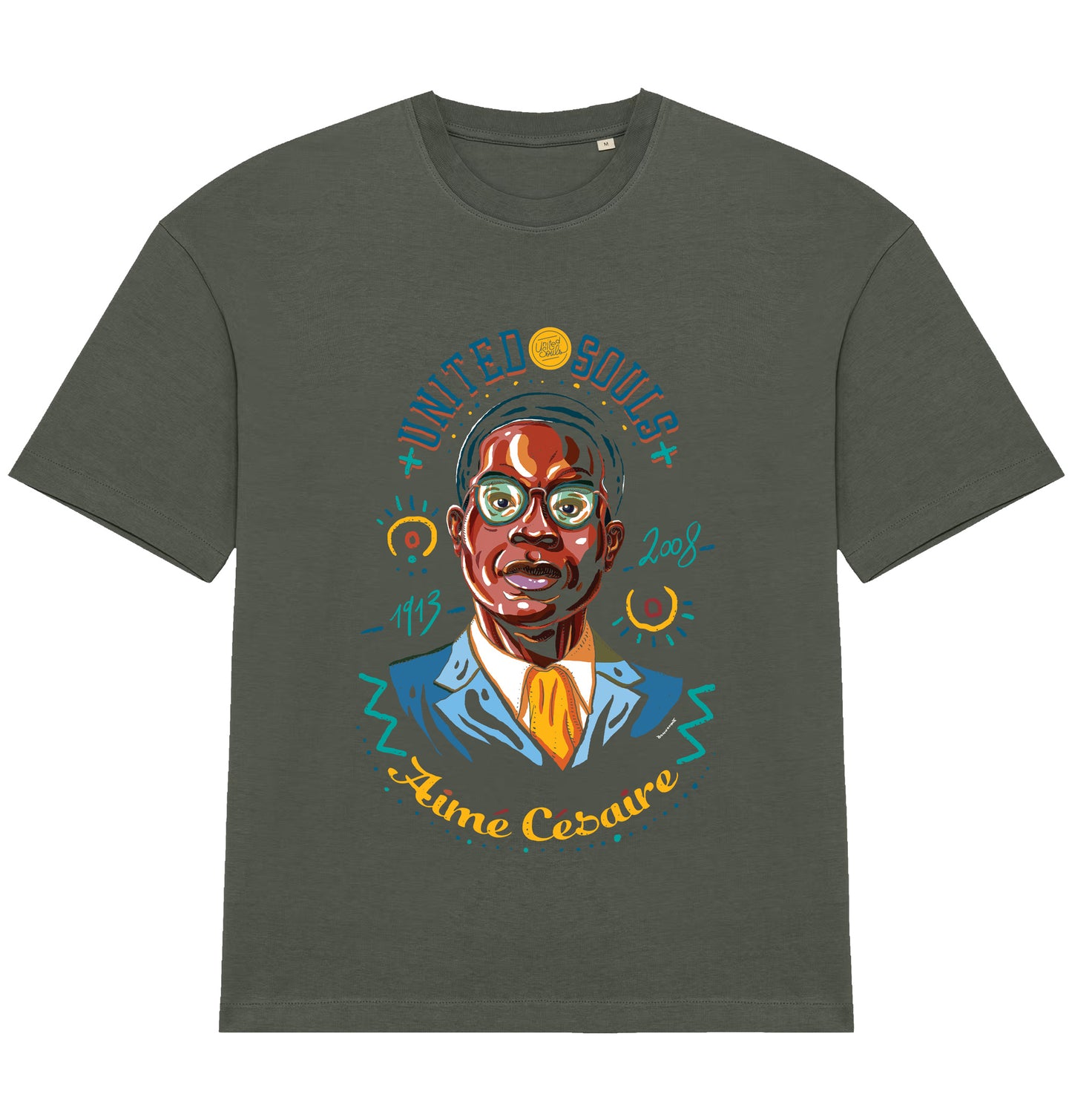 Aimé Césaire I The Men's Oversized T-shirt