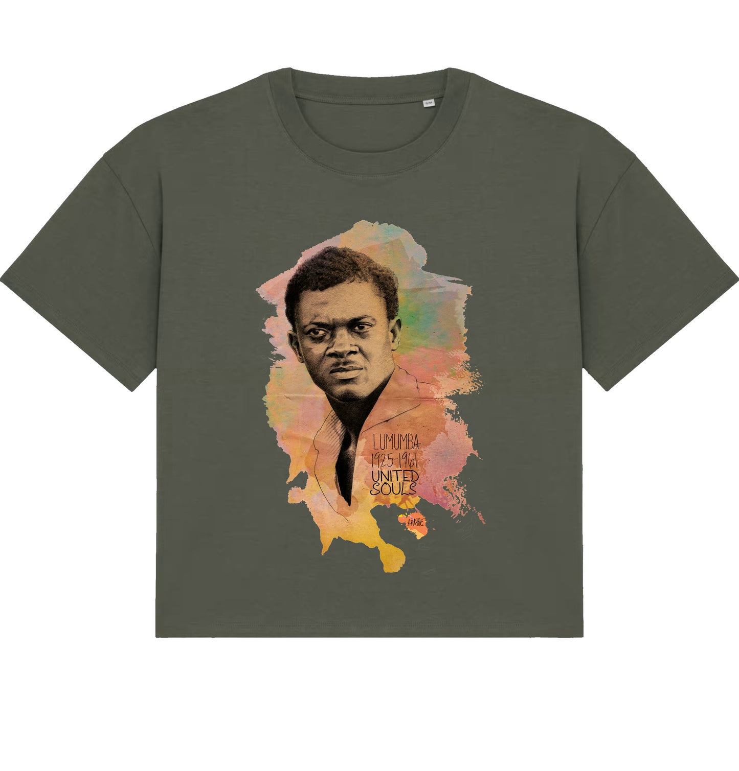 Lumumba Color I Women's oversized T-shirt