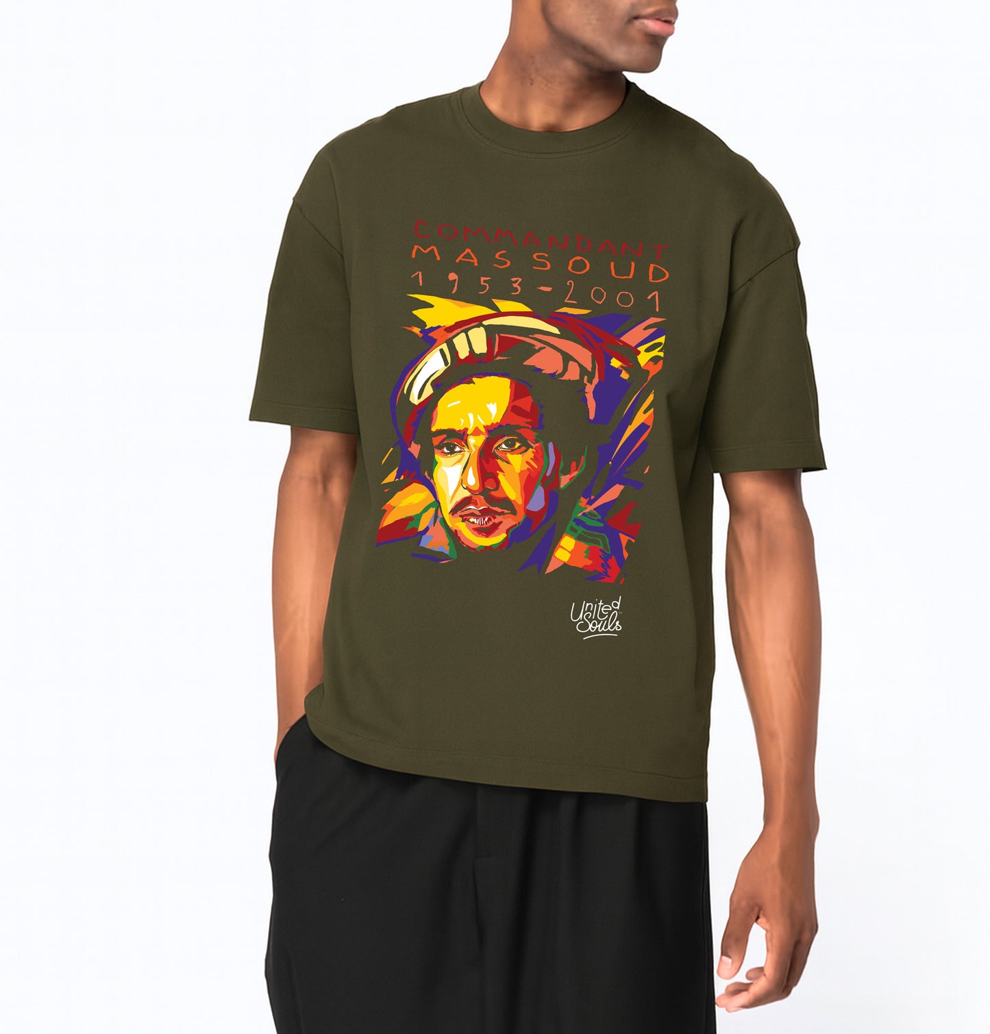 Ahmed Shah Massoud I Le T-shirt oversize Homme