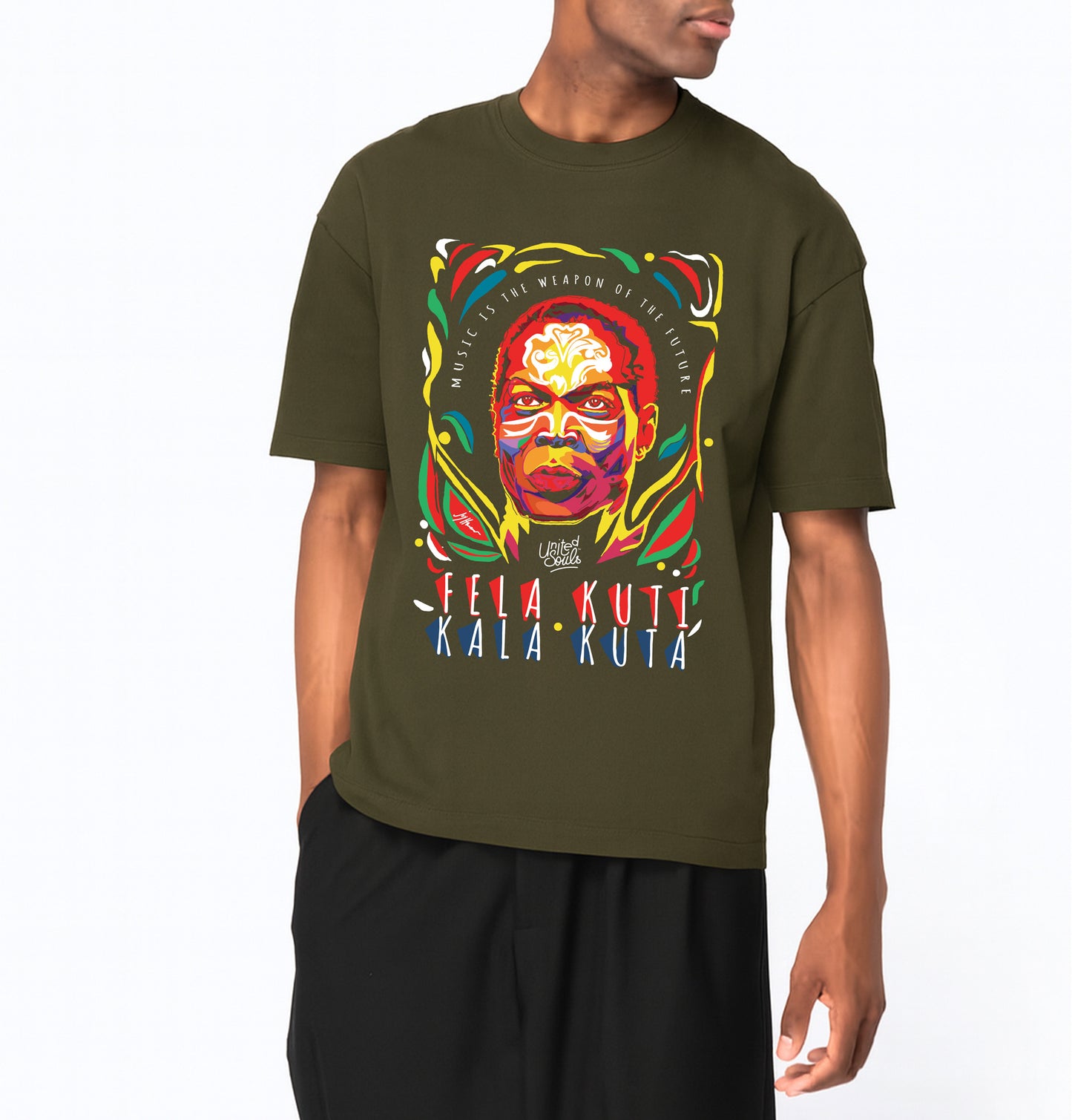 Fela Kuti I Le T-shirt oversize Homme
