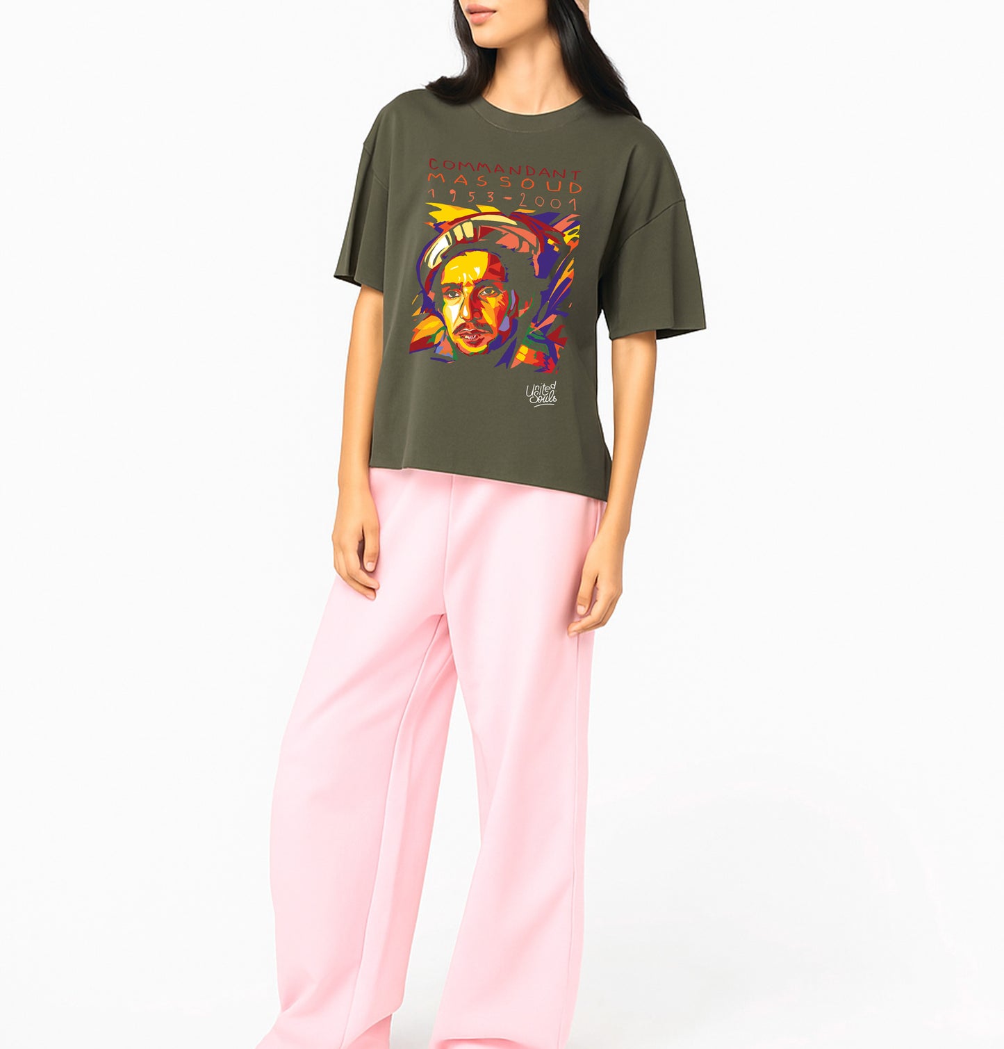 Ahmed Shah Massoud I Le T-shirt oversize Femme