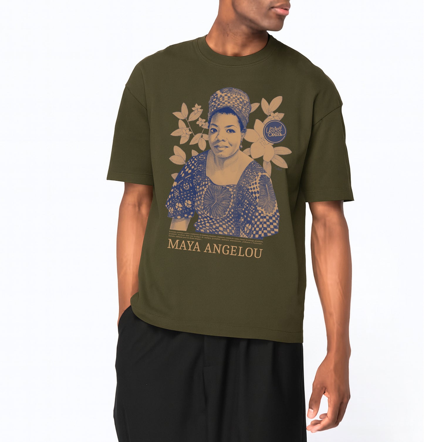 Maya Angelou Color I Le T-shirt oversize Homme