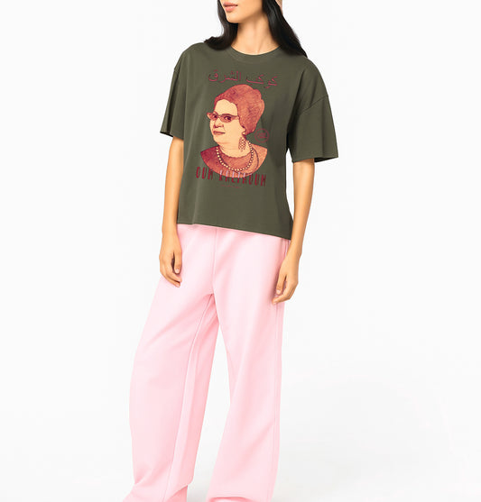 Oum Kalthoum I The oversized T-shirt Women