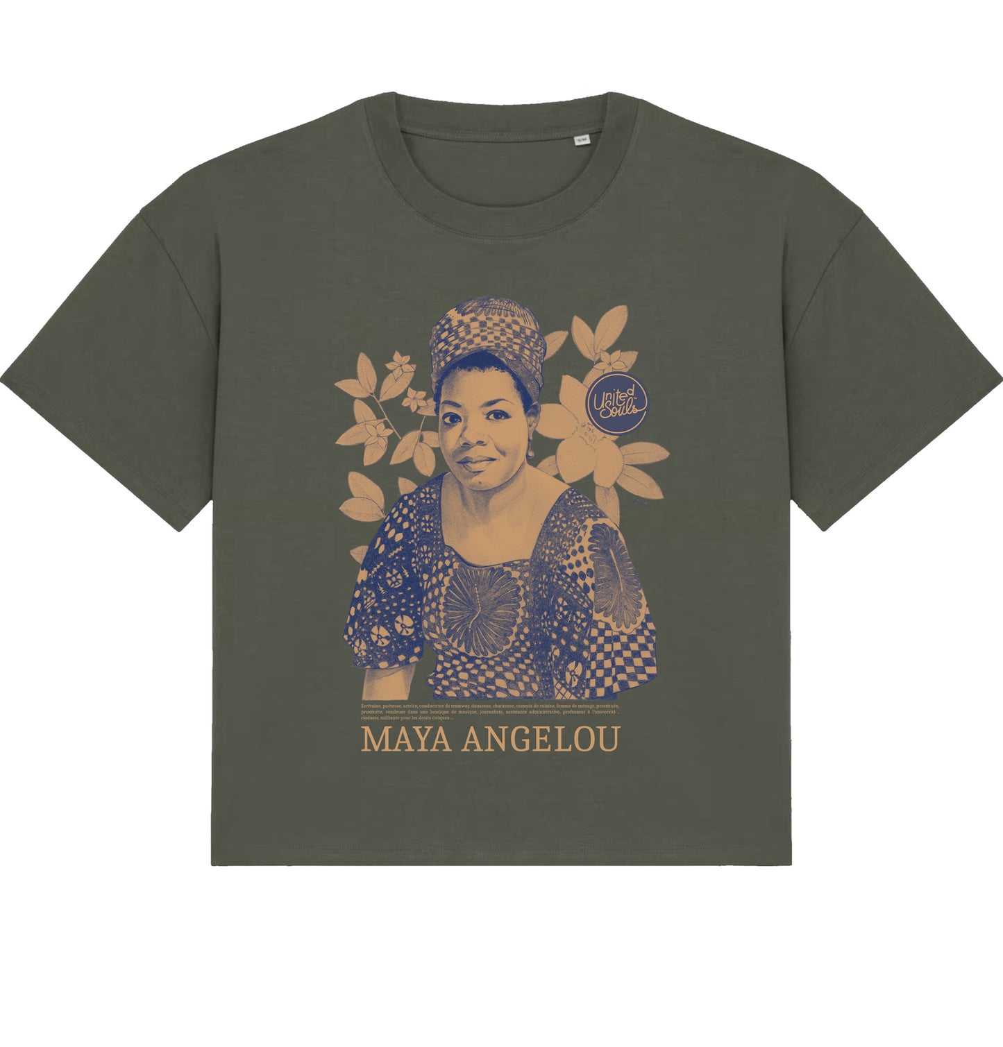 Maya Angelou Color I Le T-shirt oversize Femme