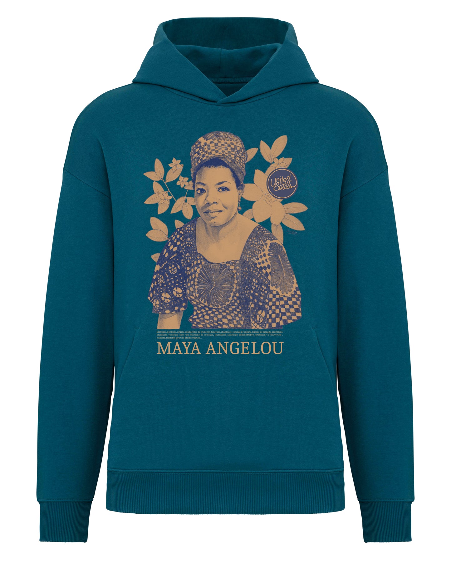 Maya Angelou Color I Der Unisex Oversized Hoodie