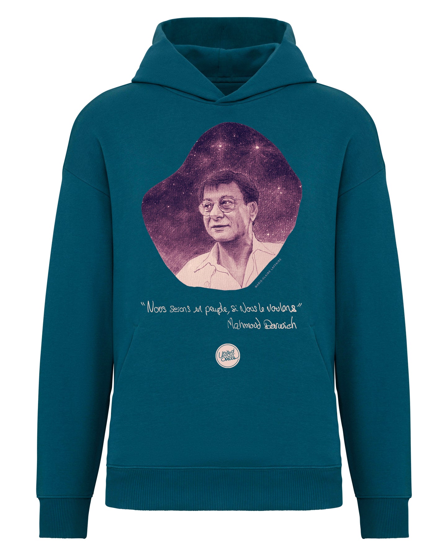 Mahmoud Darwish I Der Unisex Oversized Hoodie