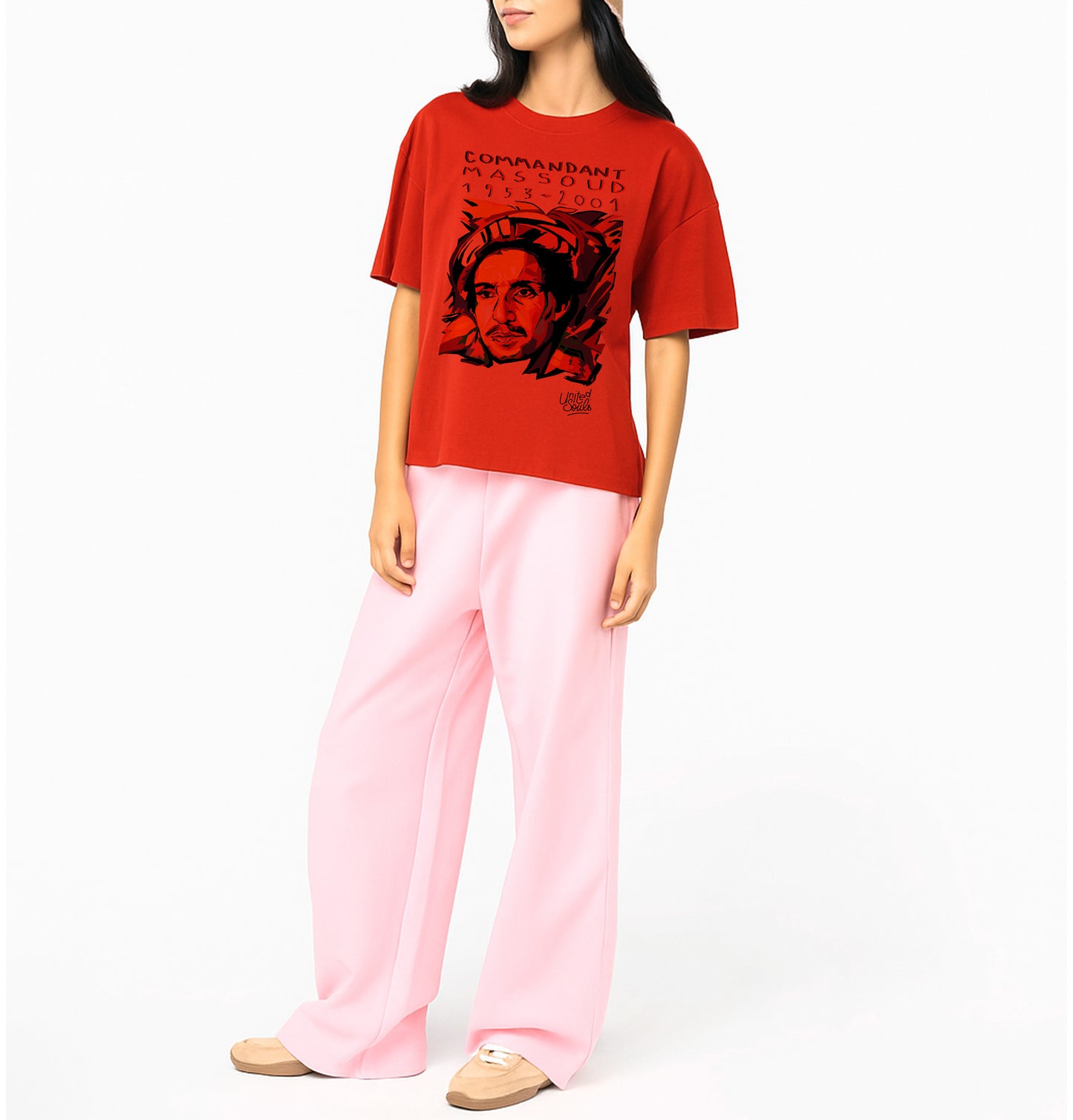 Ahmed Shah Massoud I Le T-shirt oversize Femme