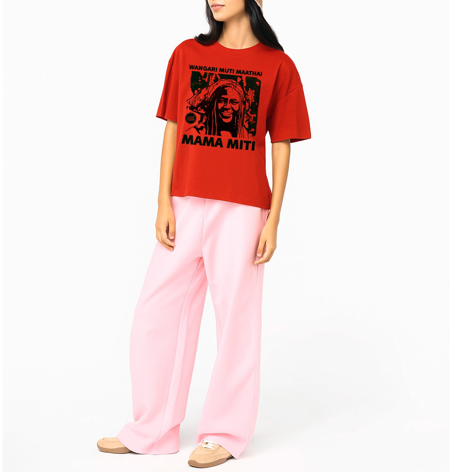 Wangari Muta Maathai I Damen Oversize T-Shirt