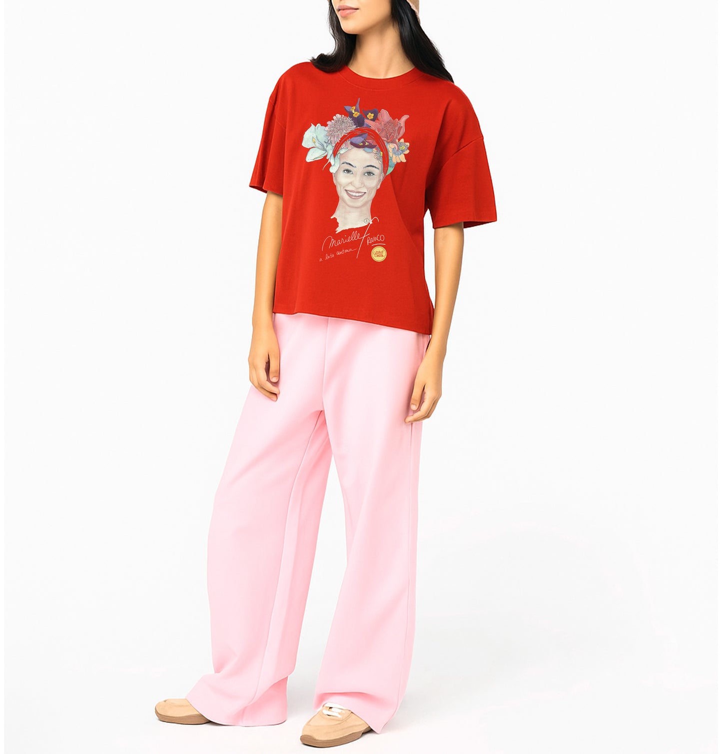 Marielle Franco I Women's Oversized T-shirt