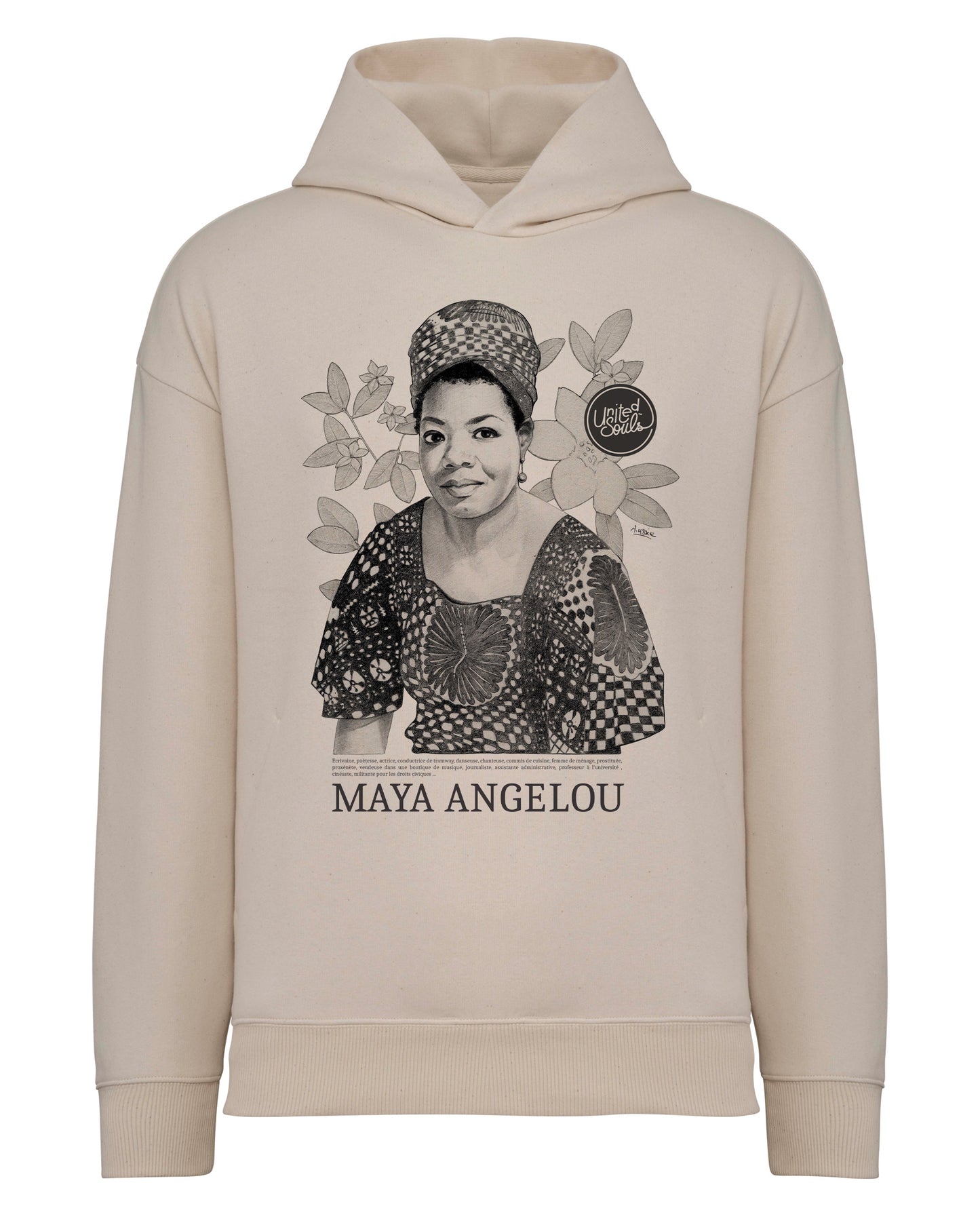 Maya Angelou Classic I Der Unisex Oversized Hoodie
