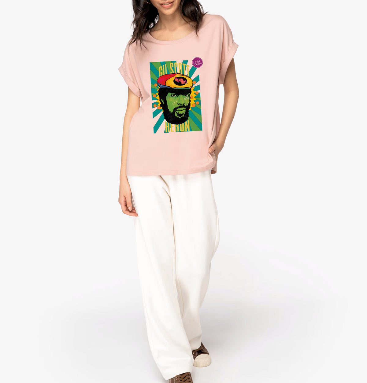 Gil Scott Heron I Damen T-Shirt mit Manschettenärmeln