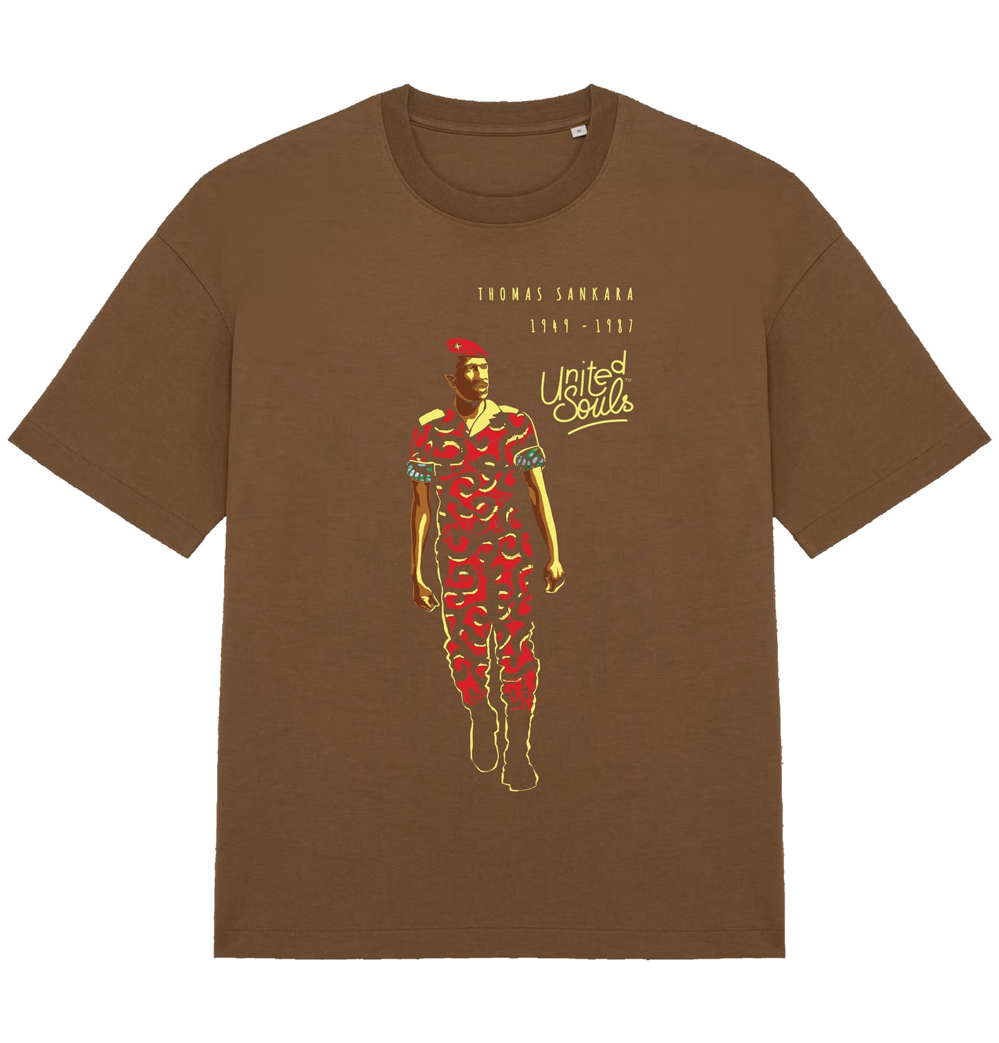 Thomas Sankara I The oversized T-shirt Men