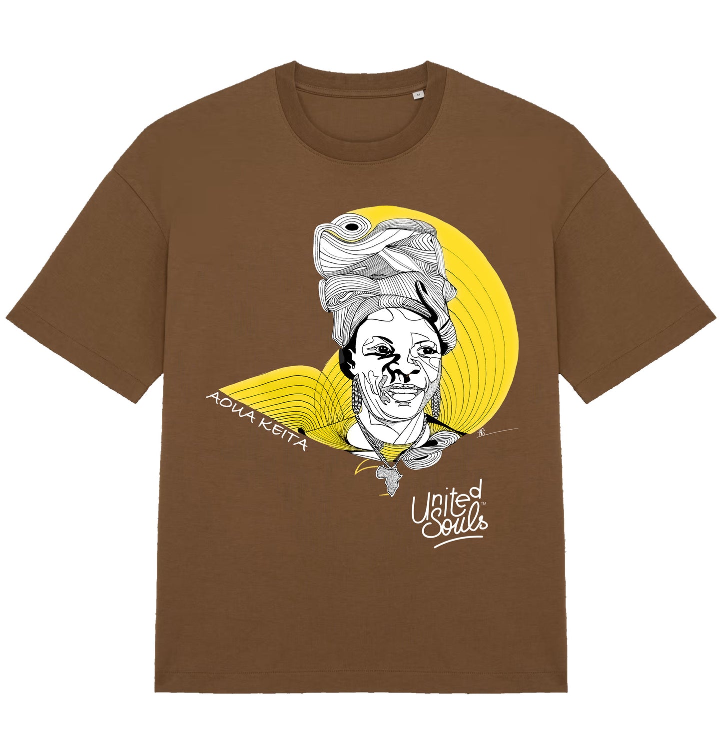 Aoua Keïta I Men's Oversized T-shirt