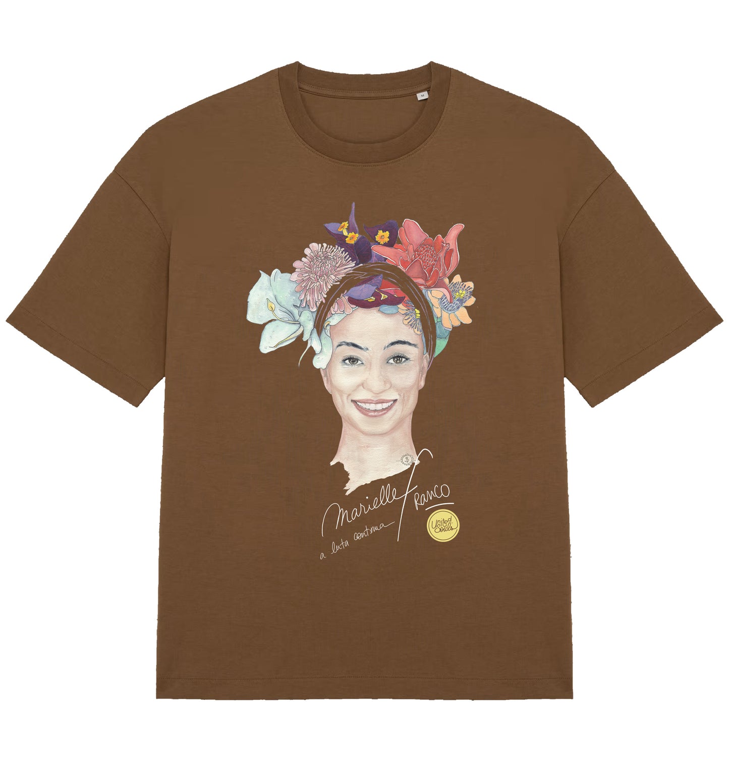 Marielle Franco I Le T-shirt oversize Homme