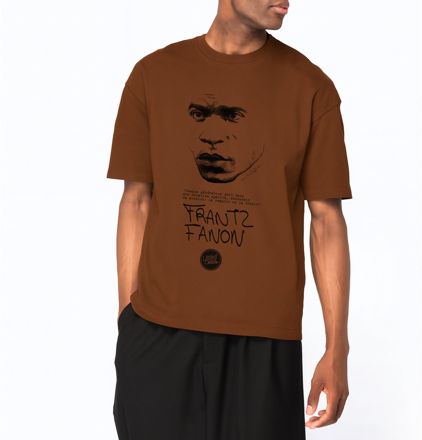 Frantz Fanon I Men's Oversized T-shirt 