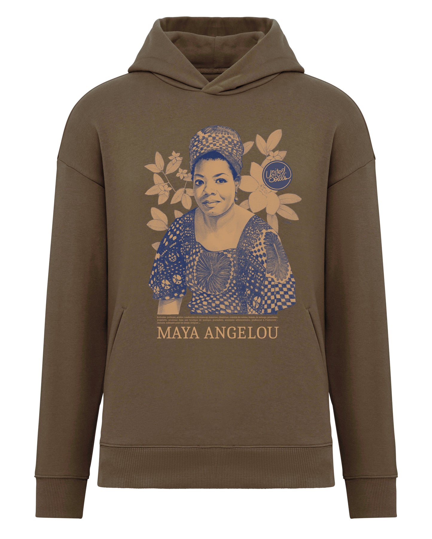 Maya Angelou Color I Der Unisex Oversized Hoodie