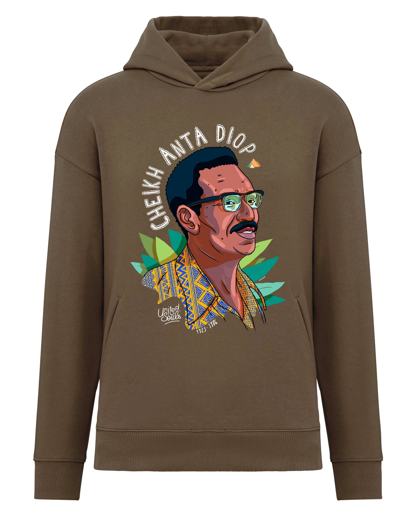 Cheikh Anta Diop I Der Unisex-Kapuzenpullover in Übergröße