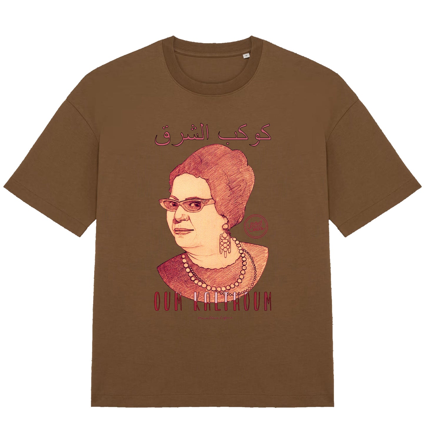 Oum Kalthoum I The oversized T-shirt for Men