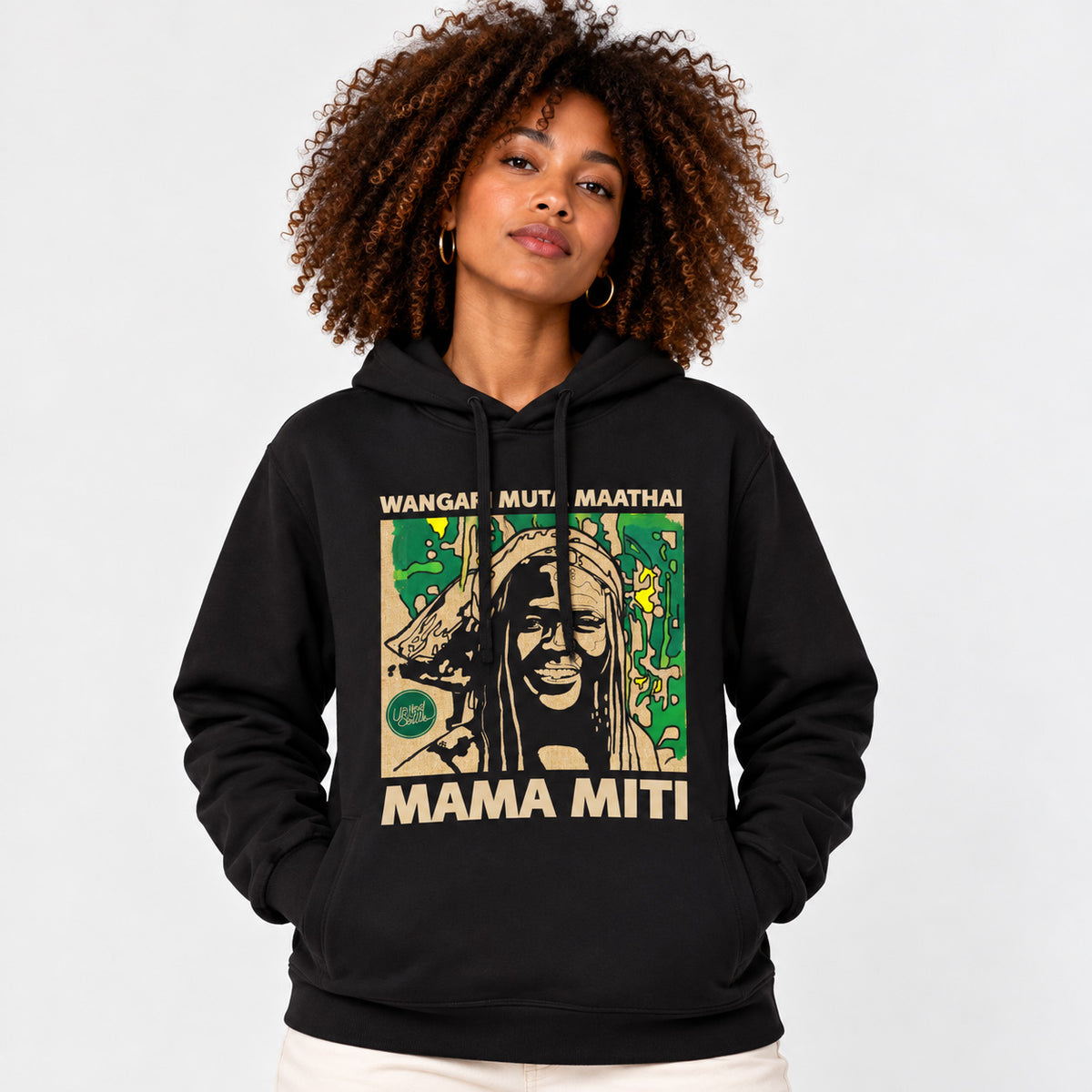 Wangari Muta Maathai | Sweat à capuche écologique unisexe