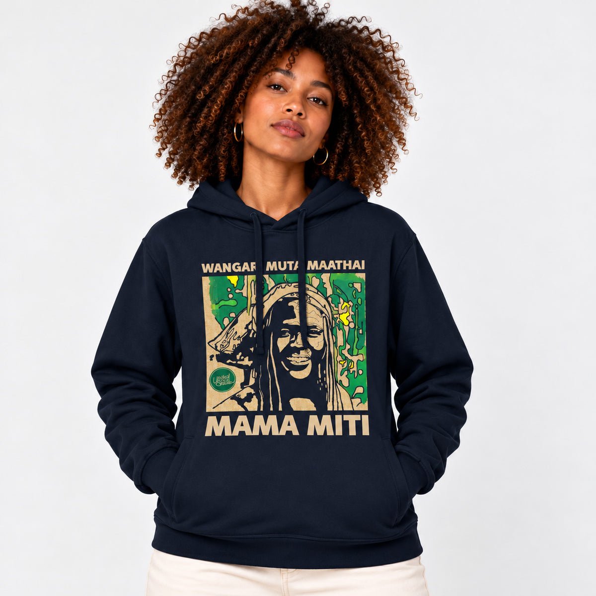 Wangari Muta Maathai | Sweat à capuche écologique unisexe