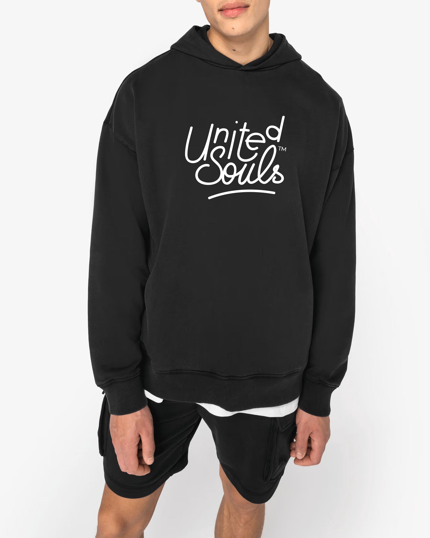 United Souls | Der Unisex-Oversized-Hoodie im Used-Look