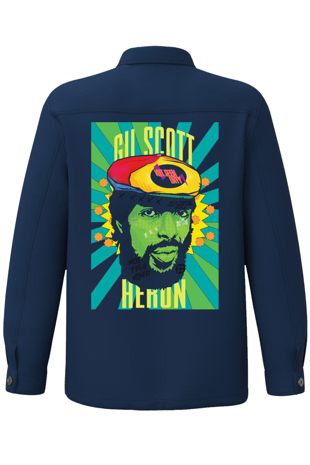 Gil Scott Heron I Die verwaschene Arbeiterjacke