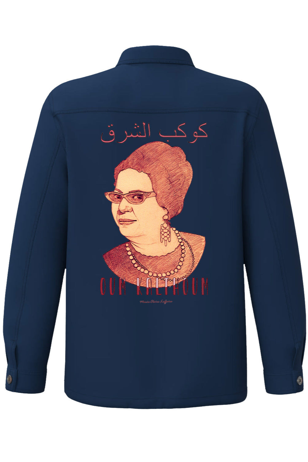 Oum Kalthoum I The faded worker jacket