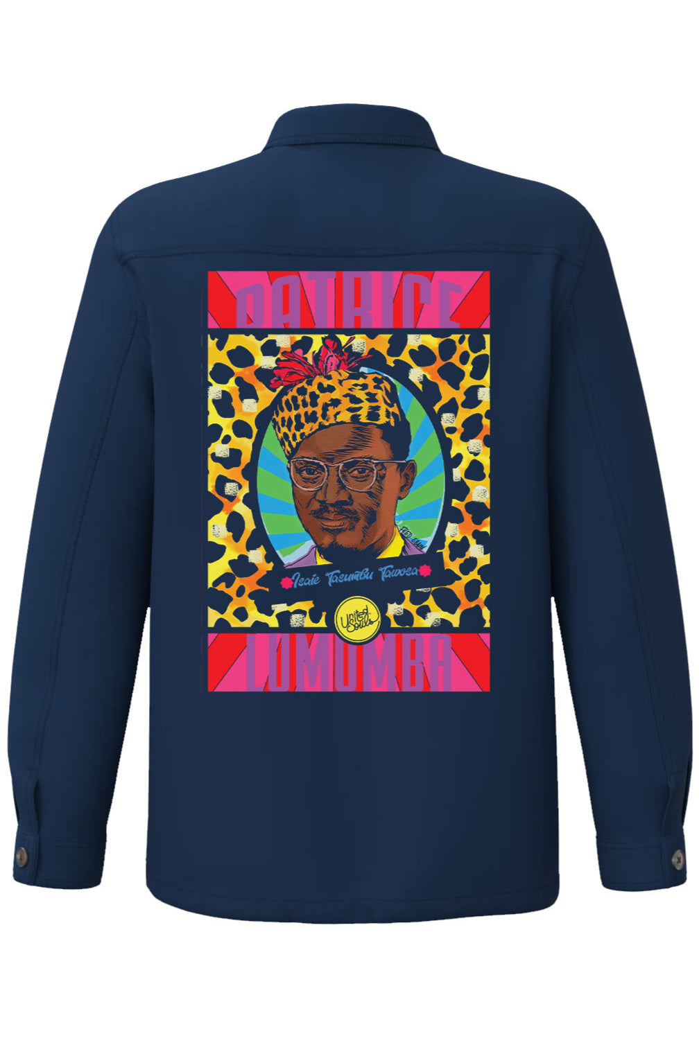 Lumumba Pop Art I The Faded Worker Jacket