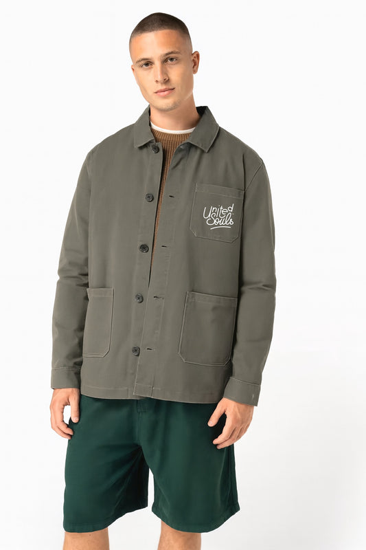 Kwame Nkrumah I The Faded Worker Jacket