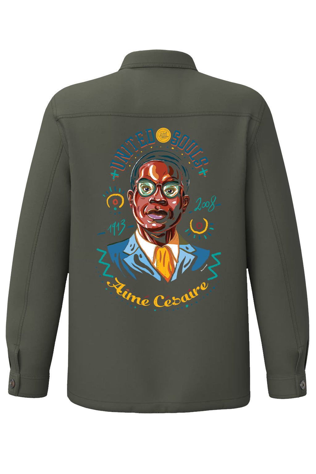 Aimé Césaire I La veste worker délavée