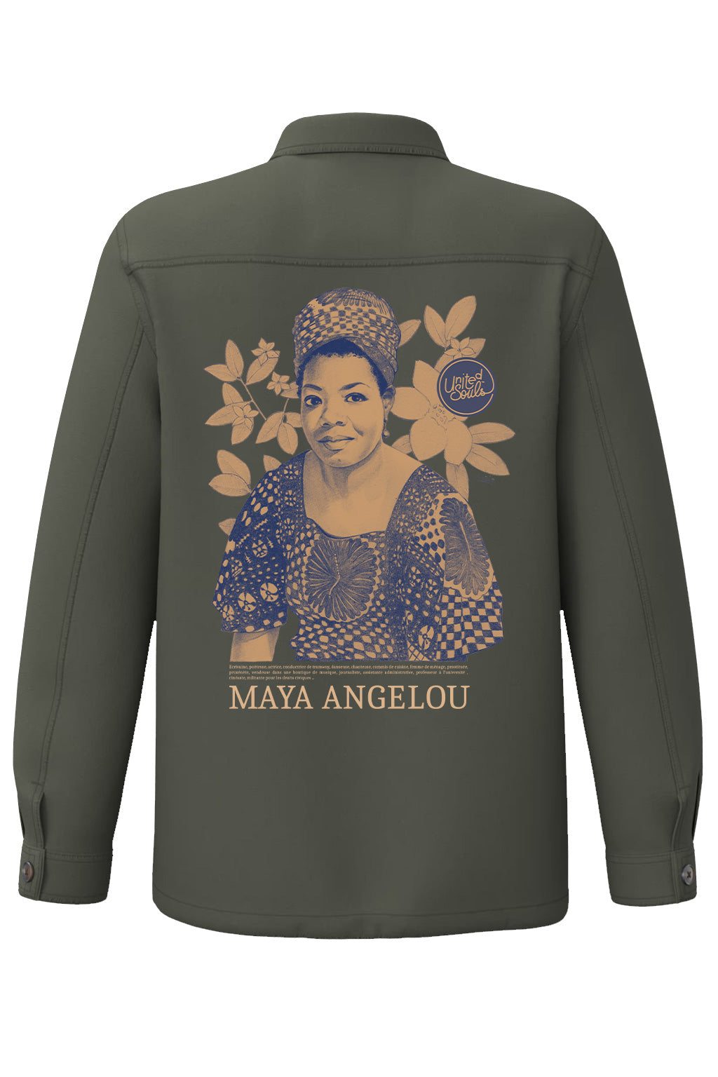 Maya Angelou I Die verwaschene Arbeiterjacke
