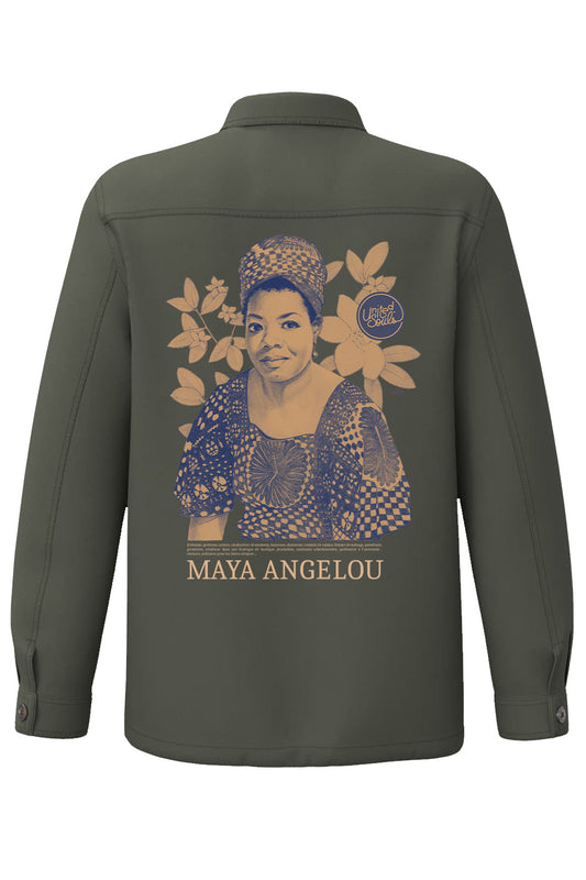 Maya Angelou I The Washed Worker Jacket