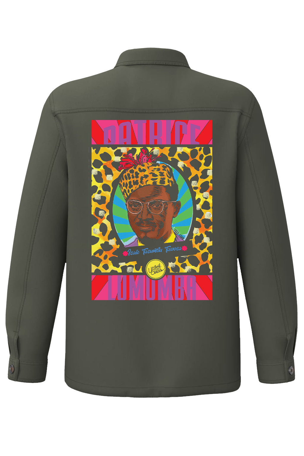 Lumumba Pop Art I The Faded Worker Jacket