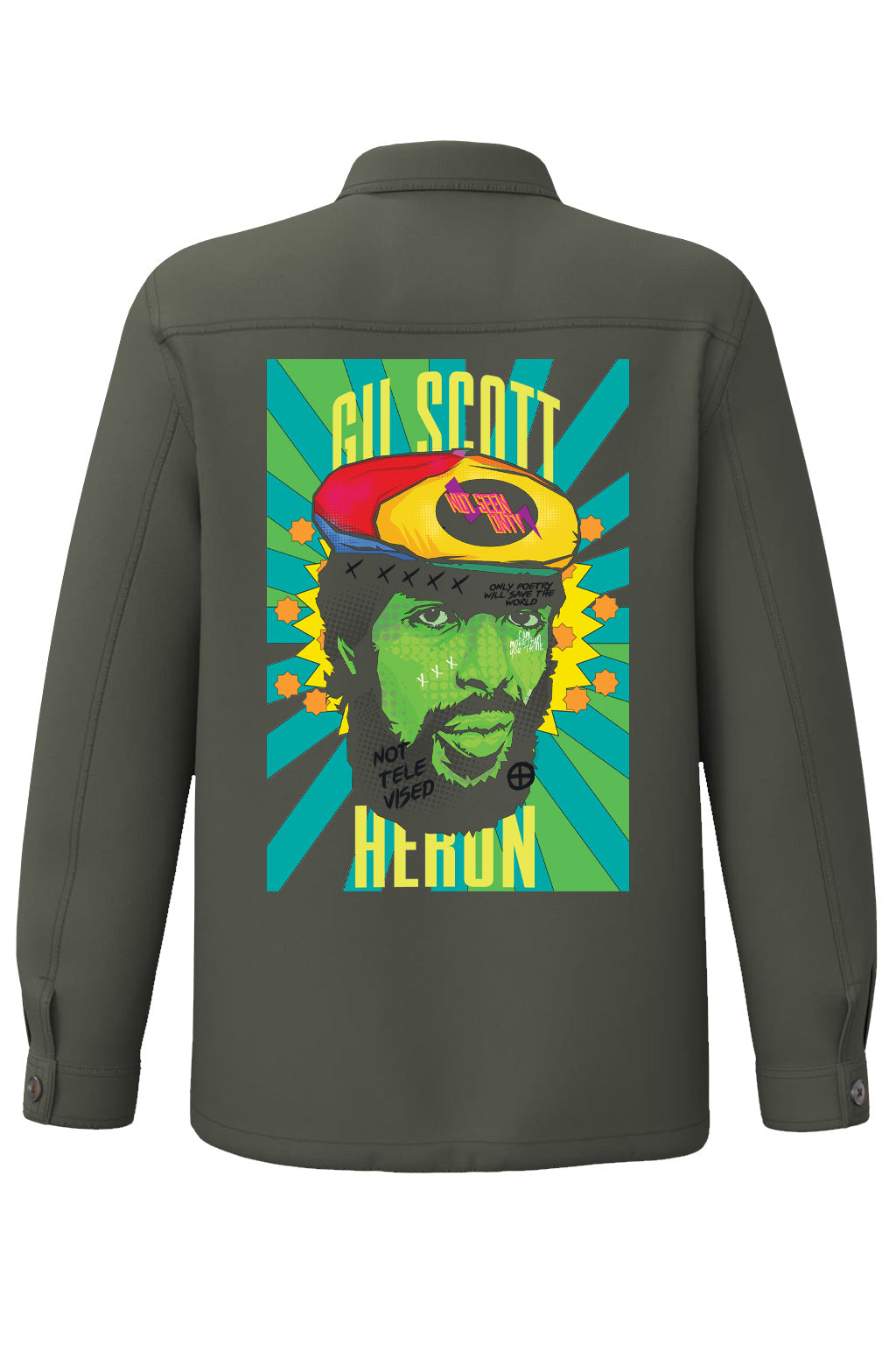 Gil Scott Heron I Die verwaschene Arbeiterjacke
