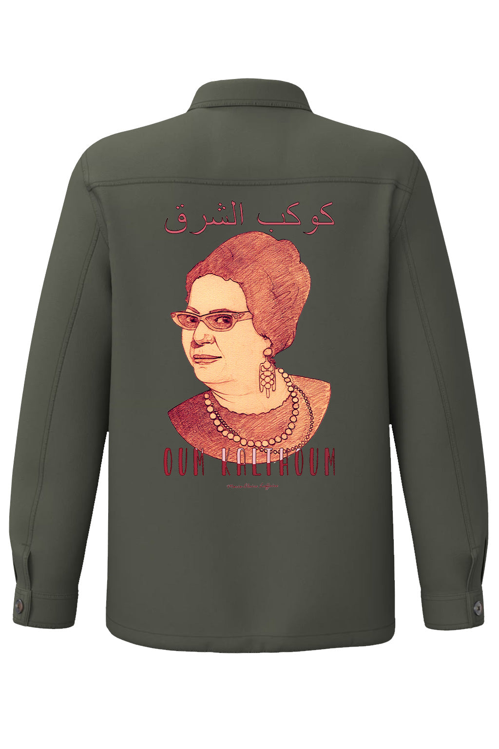 Oum Kalthoum I The faded worker jacket