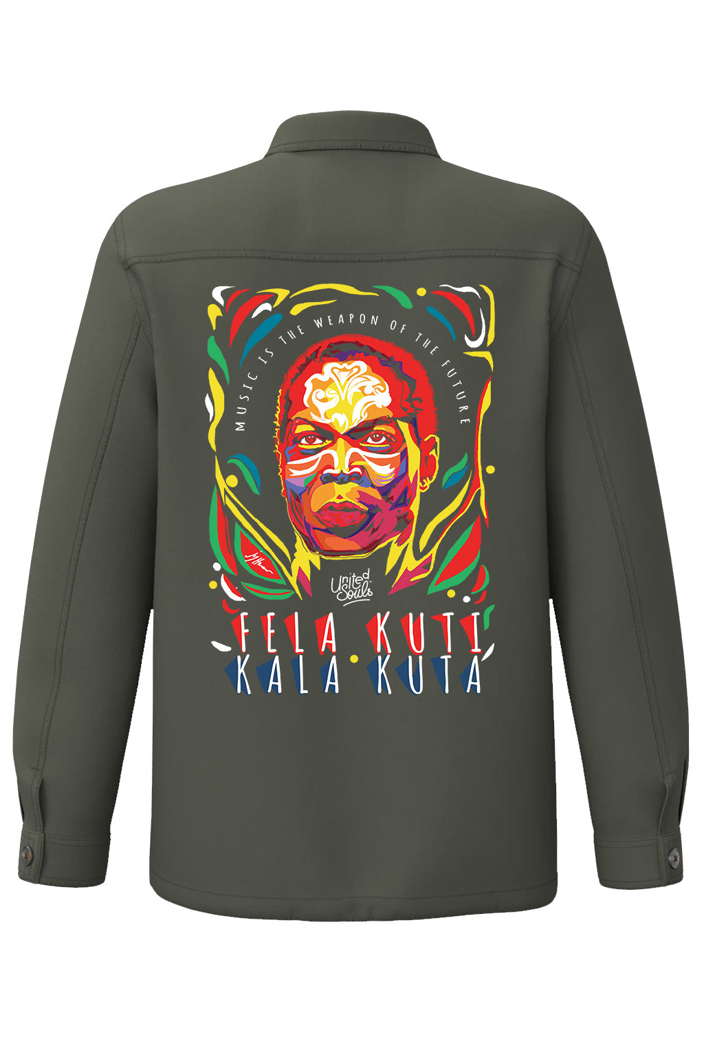 Fela Kuti I The faded worker jacket