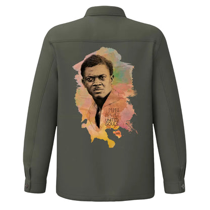Patrice Lumumba I La veste worker délavée United Souls - Des visages, une lutte, un héritage à porter !
