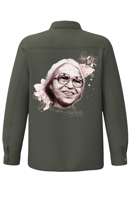 Rosa Parks I Die verblasste Arbeiterjacke