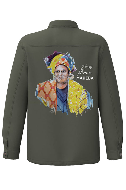 Miriam Makeba I The Washed Worker Jacket
