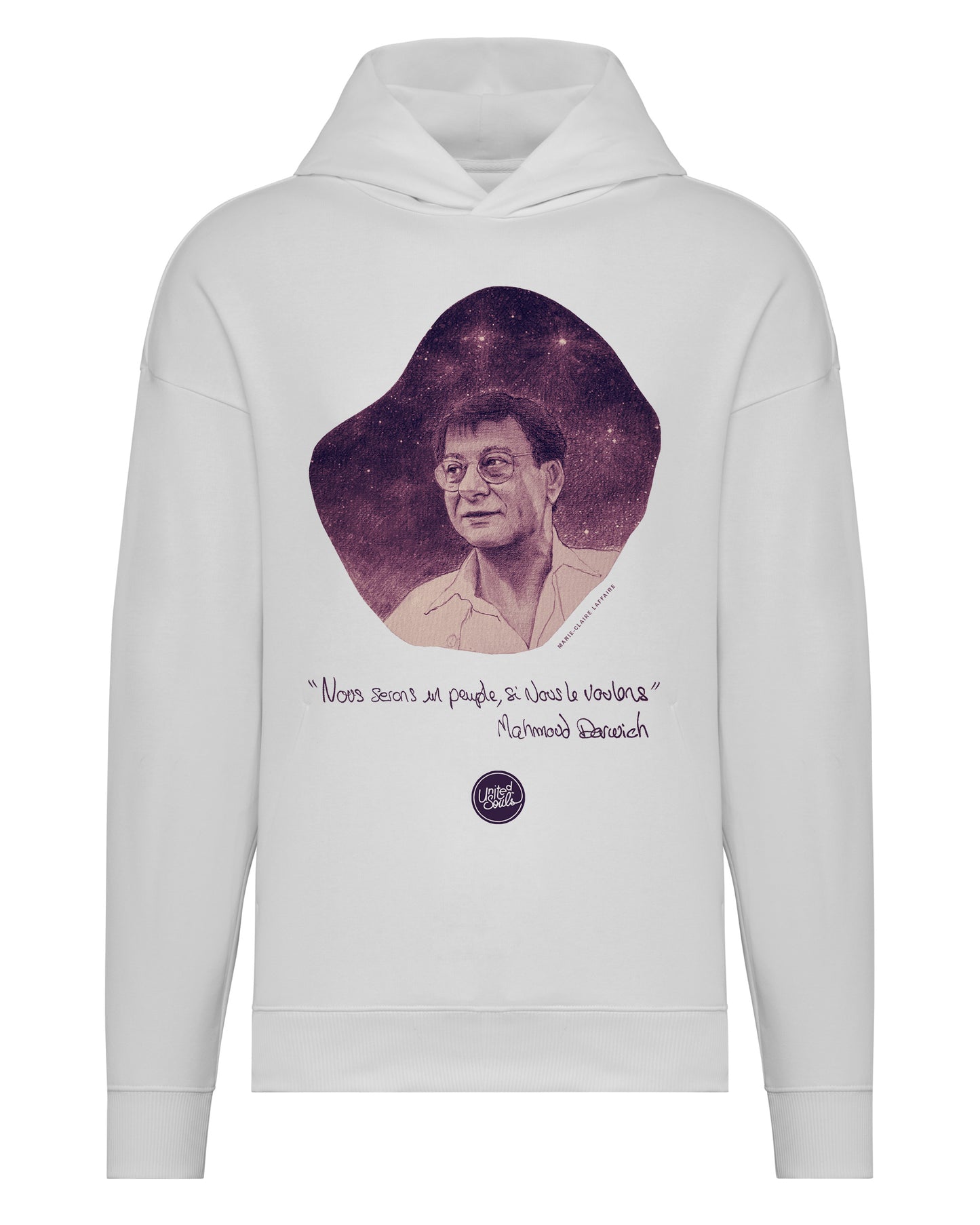 Mahmoud Darwish I Der Unisex Oversized Hoodie