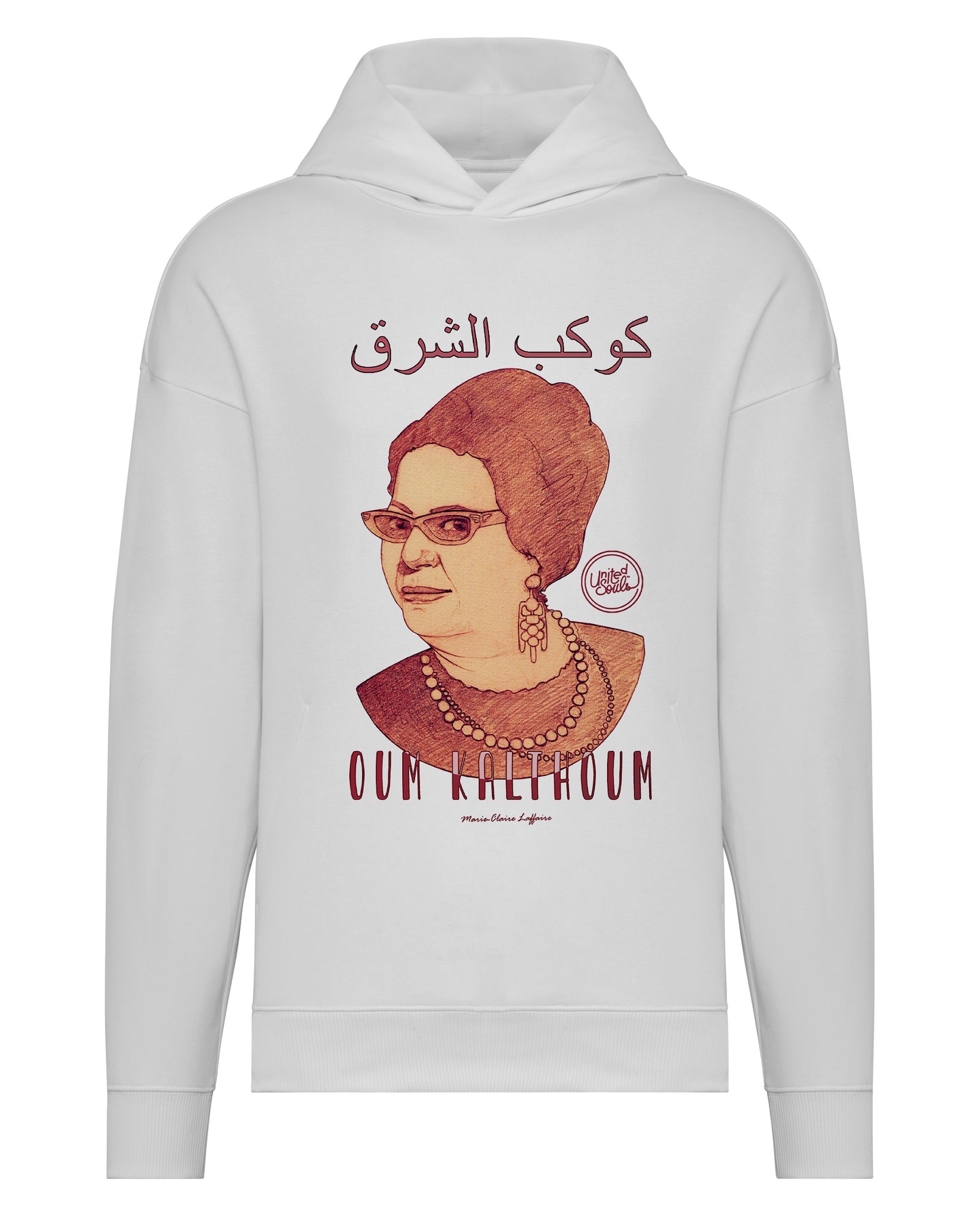 Oum Kalthoum I The unisex oversized hoodie