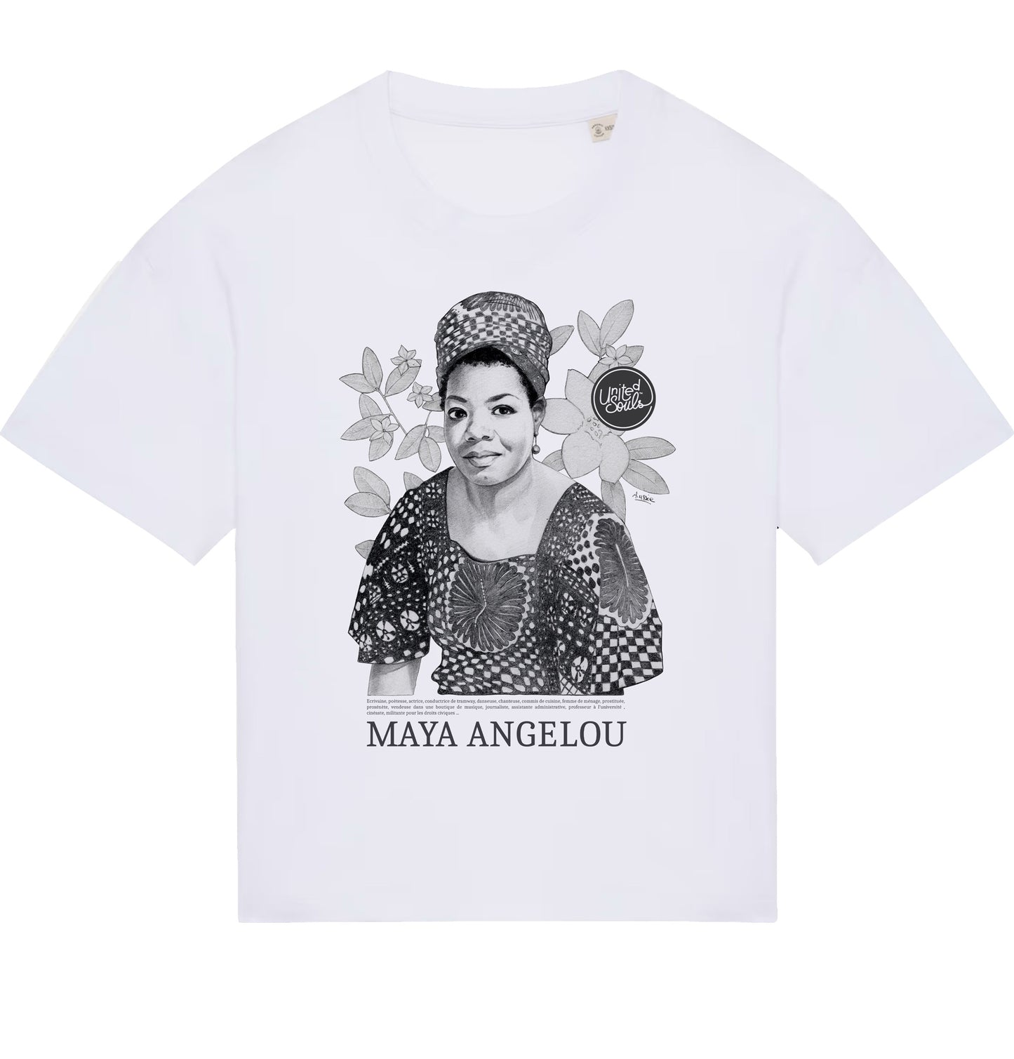 Maya Angelou Classic I Le T-shirt oversize Femme