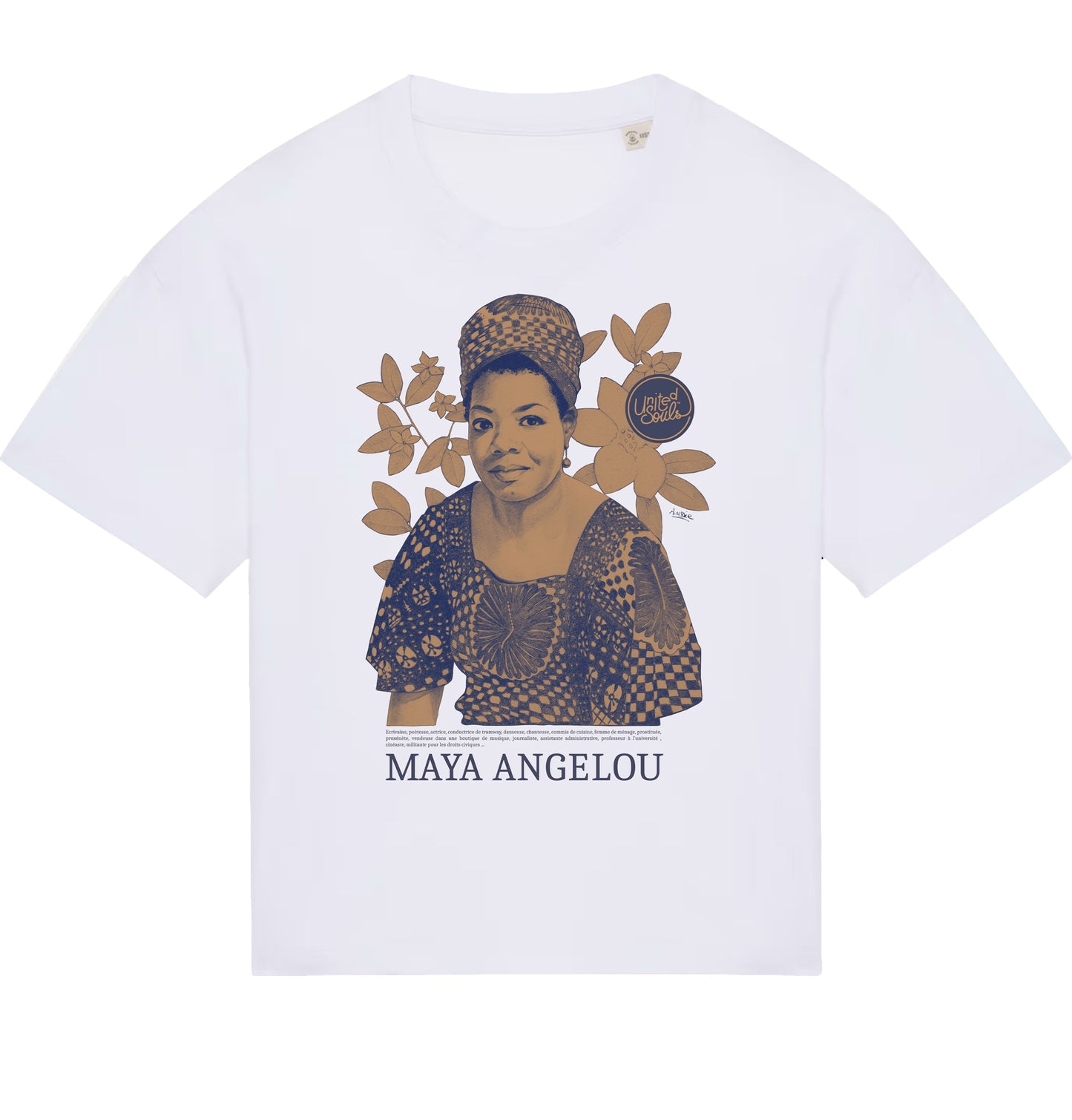 Maya Angelou Color I Le T-shirt oversize Femme